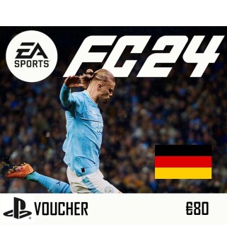 EA Sports FC 24 PlayStation Network Card €80 PlayStation 5 Key GERMANY